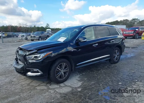 2020 Infiniti Qx60 Luxe Awd from USA, damaged, VIN 5N1DL0MM7LC510379